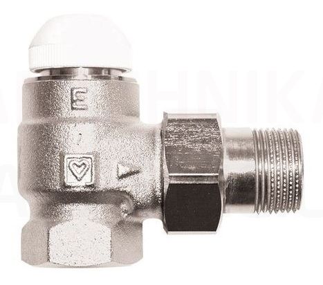 HERZ thermostatic valve for radiator TS-E angular 1/2'
