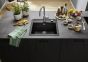 BLANCO stone mass kitchen sink DALAGO 5 Black 51.5x51