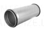 EUROPLAST garais savienojums Ø100mm 0.15m ar gumijām