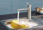 GROHE virtuves jaucējkrāns Eurosmart Cosmo Supersteel