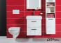 Lyra plus viva подвесной Шкаф-пенал, 2 двери П/Л, 6 полок 320x251x1700 mm