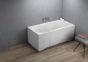 POLIMAT acrylic rectangular bathtub GRACJA 120x75