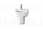 Vitreous china semipedestal for basin The Gap 350-450мм,white