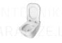 Toilet The Gap Rimless, wall-mounted, 350x540 mm, white