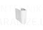 Vitreous china semipedestal for basin Nexo,white