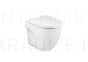 Toilet Meridian Compact, wall-mounted, 360x520 mm, universal outlet, white