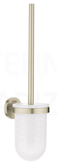 GROHE tualetes birste ar turētāju Essentials New (Brushed Nickel)