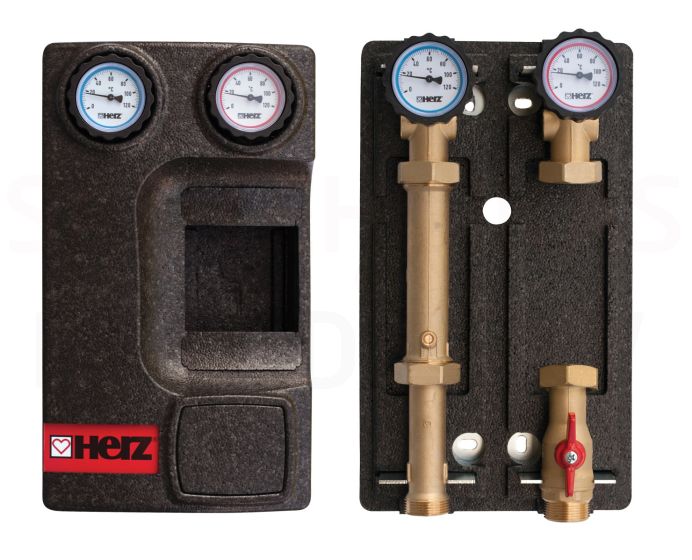 HERZ PUMPFIX DIREKT apkures loka mezgls bez sūkņa DN32 Kvs-7.8