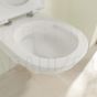 VILLEROY & BOCH O.Novo Compact Rimless WC piekaramais tualetes pods ar vāku Soft Close