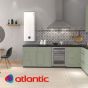Atlantic VERTIGO STEATITE Wi-Fi WHITE  80 litrų 2.25kW elektrinis vandens šildytuvas boileris