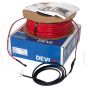 DEVI dvigubas šildymo kabelis DEVIflex 6T 180W 230V 30m