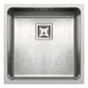 ELLECI stainless steel kitchen sink W-SQUARE 400 44x44 cm