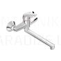 Talas wall-hung single-lever washbasin faucet, chromed