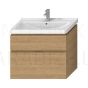 Bathroom vanity unit CUBITO-N 85, without washbasin, chaoa, two drawers