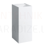 Washbasin Kartell, 435x375x900 mm, freestanding, no tap space, white