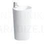 Washbasin Palomba, 525x395x900 mm, freestanding, white LCC