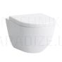 WC Pro Rimless Compact, wall-hung, 360x490 mm, white LCC