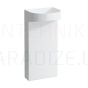 Laufen izlietne Sonar, 410x380 mm, h=900 mm, matēta balta SaphirKeramik