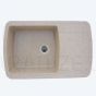 PLATINUM Granite sink ROMA 7749 caramel