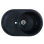 PLATINUM Granite sink LIRA 7750 graphite