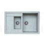 PLATINUM Granite sink Germece 7850W TOSKANA gray