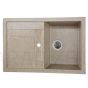 PLATINUM Granite sink PRESTO 7850 caramel