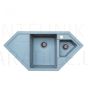 PLATINUM Granite sink Germece 9950 PANDORA gray monsoon