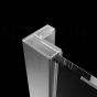 RADAWAY bathtub wall TORRENTA PNJ II 150x 80 Chrome + transparent glass (right)