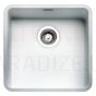 Reginox stainless steel kitchen sink Ohio 40x40 Artick White 44x44cm