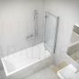 Roltechnik acrylic bathtub KUBIC NEO 1600x700