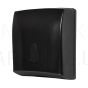 SANELA paper towel holder, black plastic material ABS