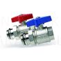 WATTS set AS-20 from two ball valves with removable threaded connection