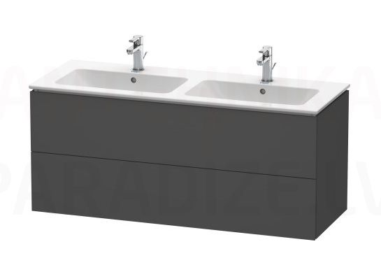 Duravit izlietnes skapītis ar izlietni ME by Starck 1290x481 (grafīts matēts)