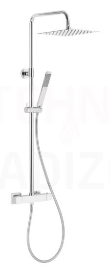 KFA thermostatic shower faucet with shower system LOGON PREMIUM