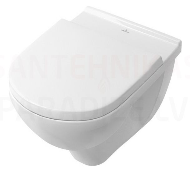 VILLEROY & BOCH O.novo WC wall hung toilet with toilet lid Soft Close