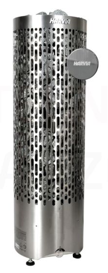 HARVIA elektriskā pirts krāsns CILINDRO PLUS SPOT PP70SP 6.8kW Brushed Steel