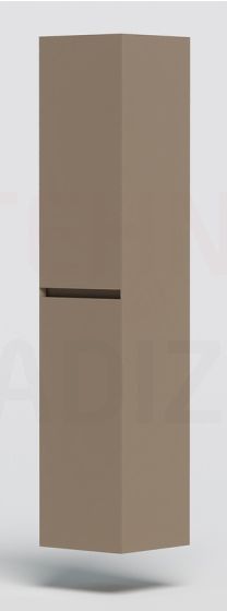 KAME LOFT tall cabinet (cocoa brown) 1660x350x350 mm