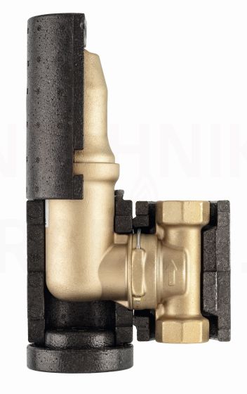 Heimeier separator Zeparo-ZTVI 25 with insulation