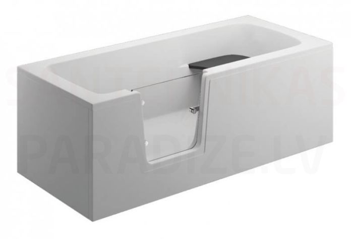 POLIMAT acrylic rectangular bathtub for invalids VOVO 150x75