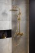 KFA thermostatic shower faucet with shower system MOZA