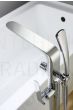 EMIRA Floor-mounted bath mixer with hand shower