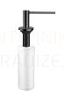 Škidro ziepju trauks INOX BLACK STEEL 