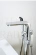 EMIRA Floor-mounted bath mixer with hand shower