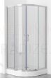 ETOVIS shower enclosure aluminum + transparent glass 90x90 ET-8204 ST-SKCH without tray