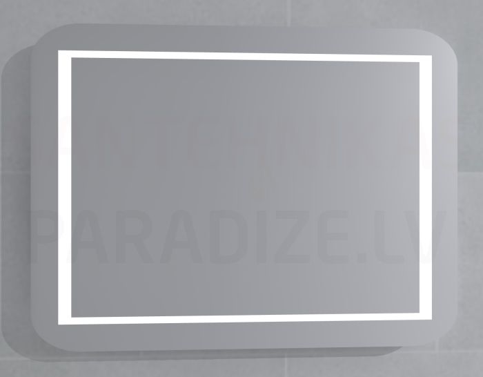 Stikla Serviss spogulis OKSANA ar LED apgaismojumu 700x1000