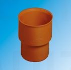 Magnaplast KG oranžā ārējās kanalizācijas pāreja uz čugunu Ø 100 (110) mm PVC