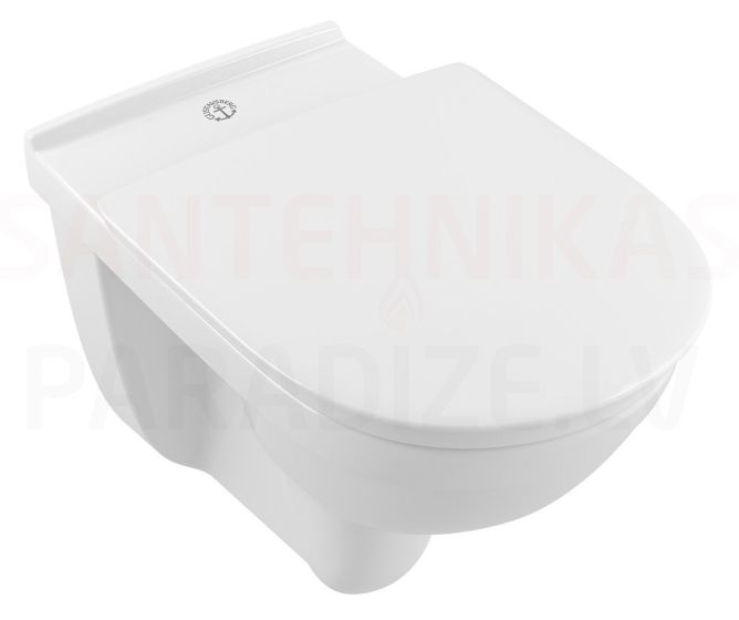 Gustavsberg WC wall mounted toilet for the disabled 4G95 Care HF without toilet seat