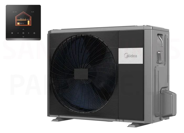 AIRWAVE gaiss/ūdens siltumsūknis Midea M-Thermal 14.50kW (āra bloks)
