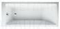 Laufen vanna Pro, 1600x700 mm, ar paneli, kreisā puse, balta akrila