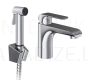 Ravak sink faucet with hygiene shower FLAT FL 112.00CR